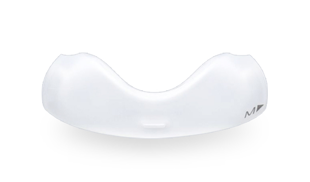 un objeto de pl&aacute;stico blanco con mango de metal