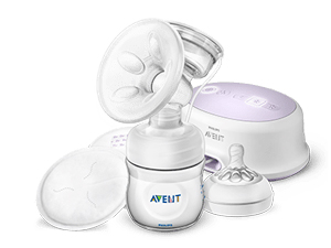 Extractor de leche el&eacute;ctrico simple y tetinas Philips&nbsp;Avent