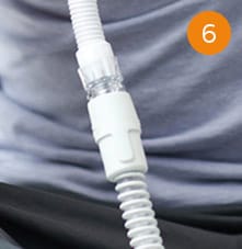 un primer plano de una manguera