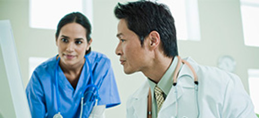 M&eacute;dico y enfermero