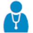 Icono de m&eacute;dico