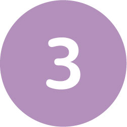 Icono de 3 c&iacute;rculos